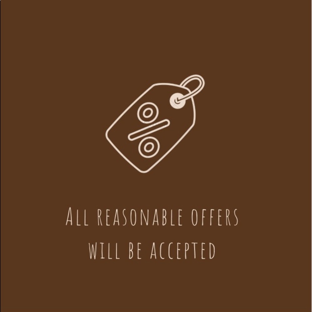 All reasonable offers will be accepted